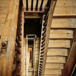 Stairwell in 14 Henrietta St.