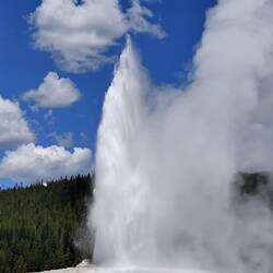 Old Faithful in Aktion
