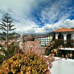 Von unserer Dachterasse