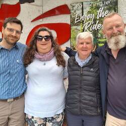 4 cousins - Katie and Barry are 1st cousins but 2nd cousins to Tony and I