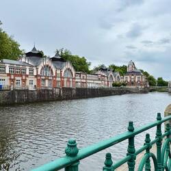 Zum Schluss geht es an der Elbe entlang zurück zu Ole. Eine tolle Stadt 😍.