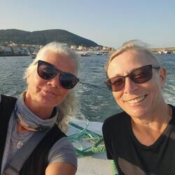 With Lea from Australia.