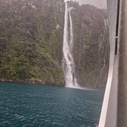 Waterfalls Milford sound