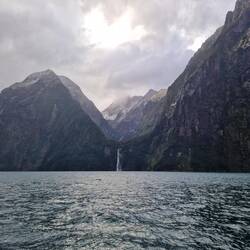 View of Milford sound