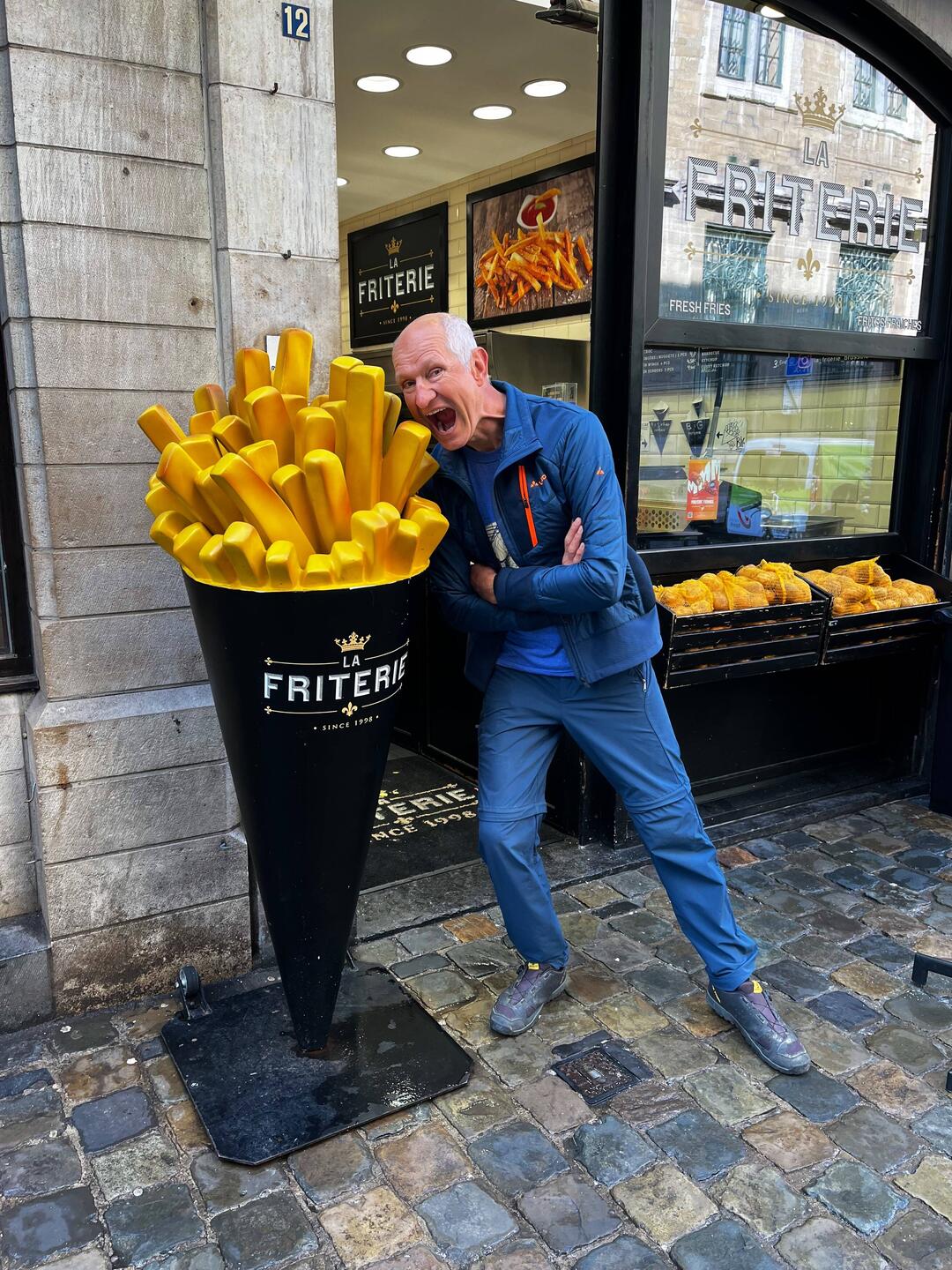 Ran an die Fritten