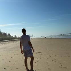 Ein wirklich leerer Strand