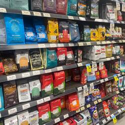 They take coffee serious in Colombia!  All these are local varieties.