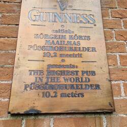 Eingang zum Restaurant, in einer ehemaligen Sprengstofffabrik