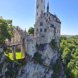 Das Schloss auf dem Fels, wie im Märchen