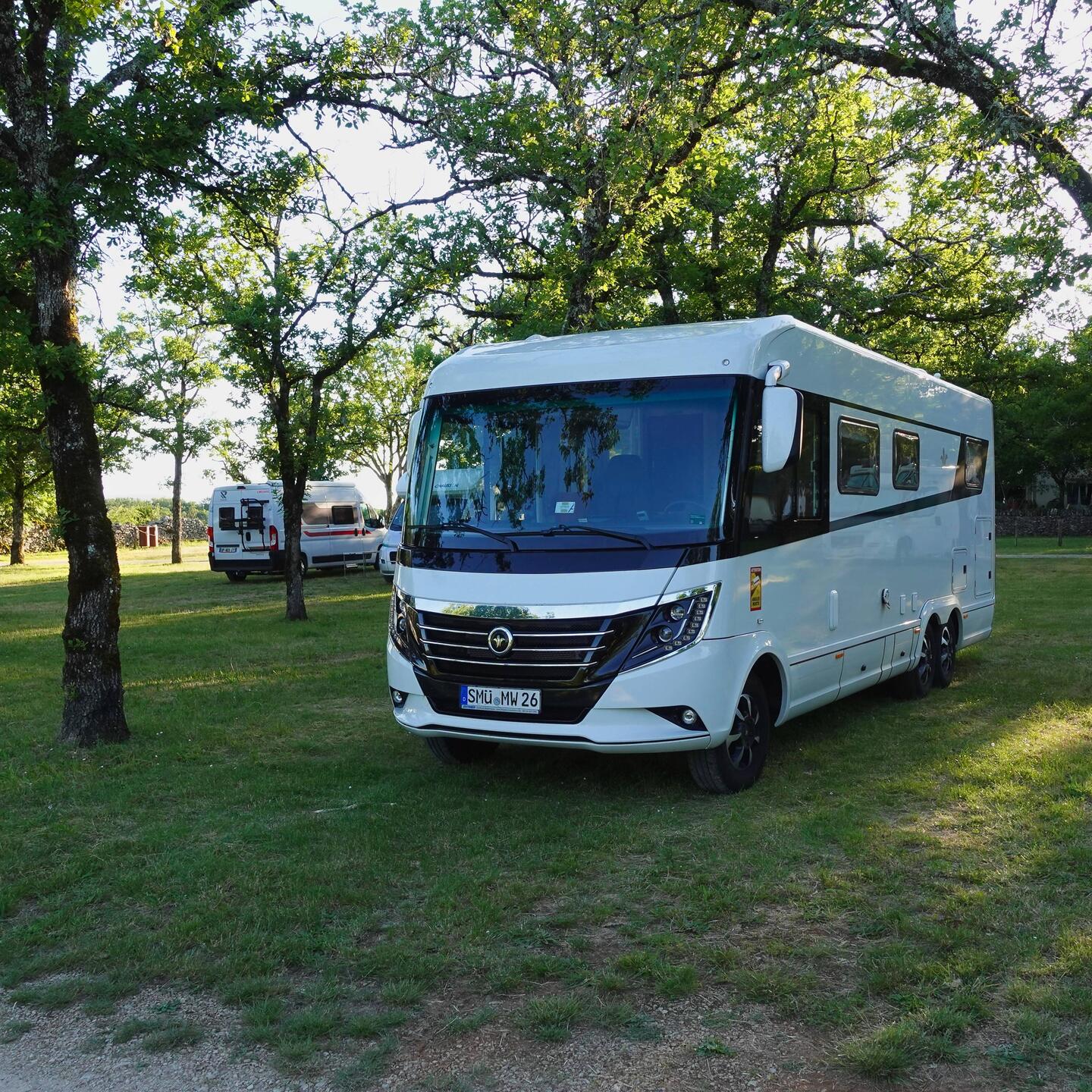 Wohnmobilstellplatz Le Garoustie