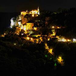 Rocamadour bei Nacht