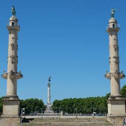 Place des Quinconces, ein 1820 angelegter Platz