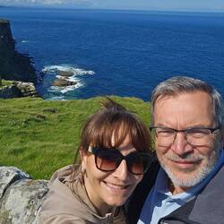 Selfie am nördlichsten Punkt des schottischen Festlandes