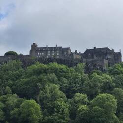 Onderweg bij Stirling Castle.
