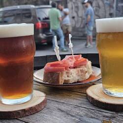 ... Bier genießen auf galizisch ...