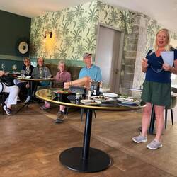 Tour team leader Helen who is a Brit transplanted 17 years ago to Andalusia.