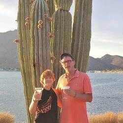 Unsere Reiseleitung Maya und Uwe