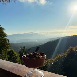 Après la rando, agréable pause pour attendre le sunset 🤩