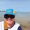 Wading in the Atlantic