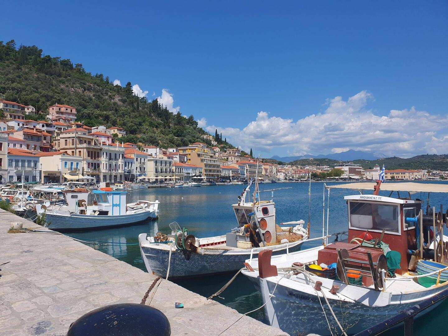 Gytheio on the way to Monemvasia