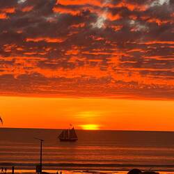 Sunset drinks at the Sunset Bar