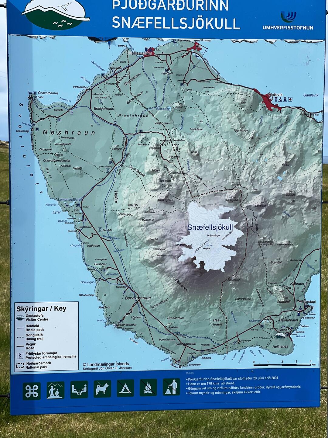 A map of the pennisula