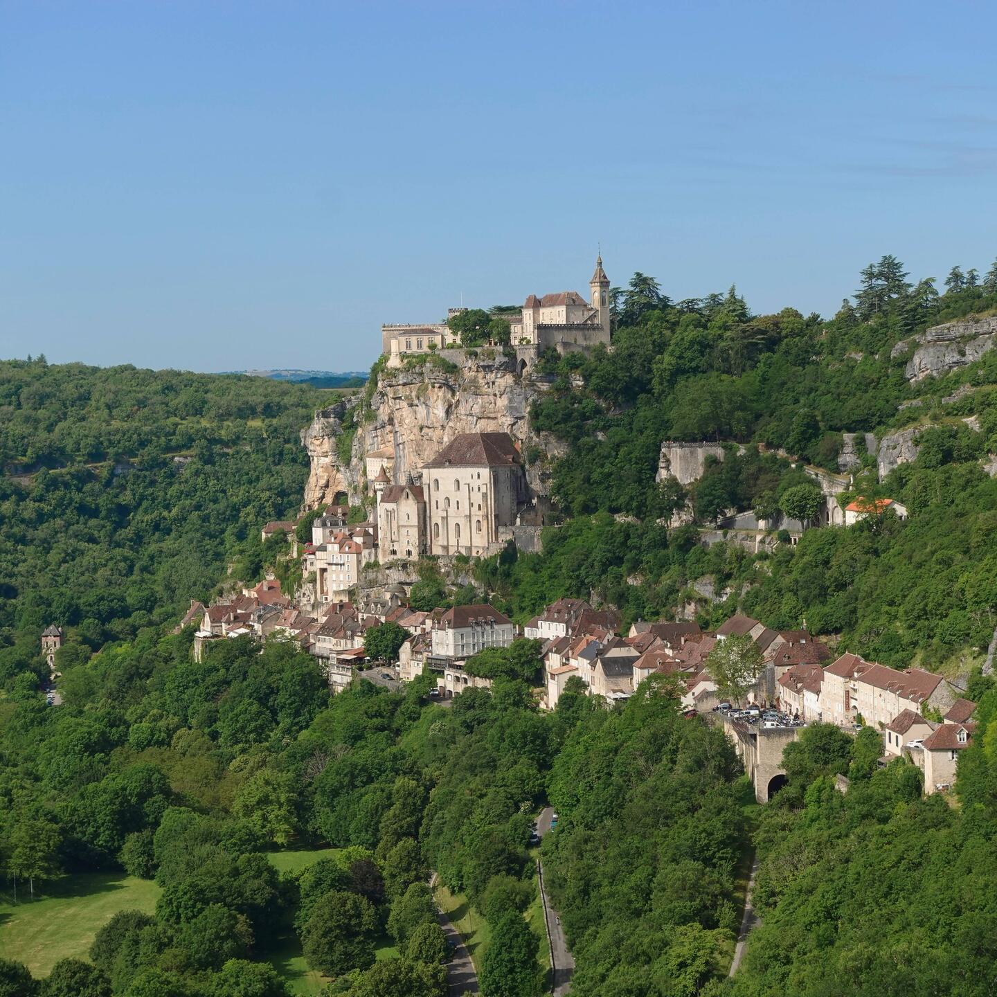 Blick auf den Wallfahrtsort