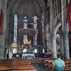 Will attend Pilgrim mass here tonight