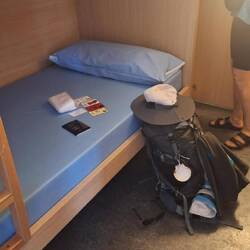 My bed for the night