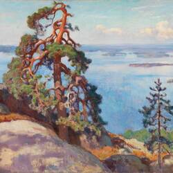 Quadro di Eero Jarnefelt - vetta Koli