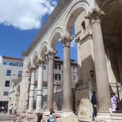 Peristyle of palace