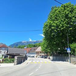 Hauptstraße durch Bovec