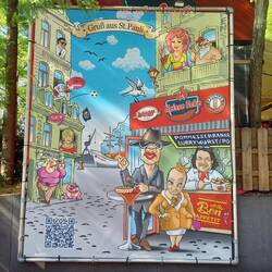 das Plakat sagt fasst alles zu St. Pauli