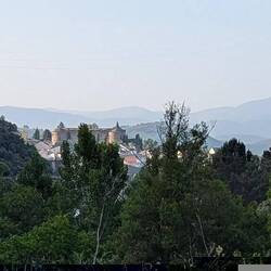 View looking back at Villafranca