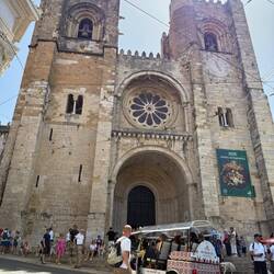Sé Cathedral, one of the churches by our guest house