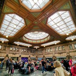 Inside Waverly Train Station
