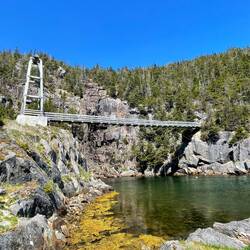 La Manche Hängebrücke