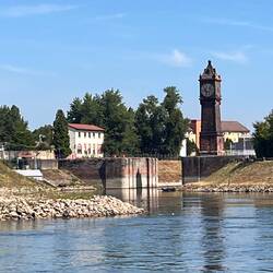 Rhein-Km 421 Alte Schleuse zum Luipoldhafen, Ludwigshafen