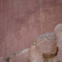 uralte Ureinwohnerzeichnungen