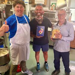 Massimo the chef & Tony