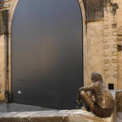 Skulptur „Le Badaud“