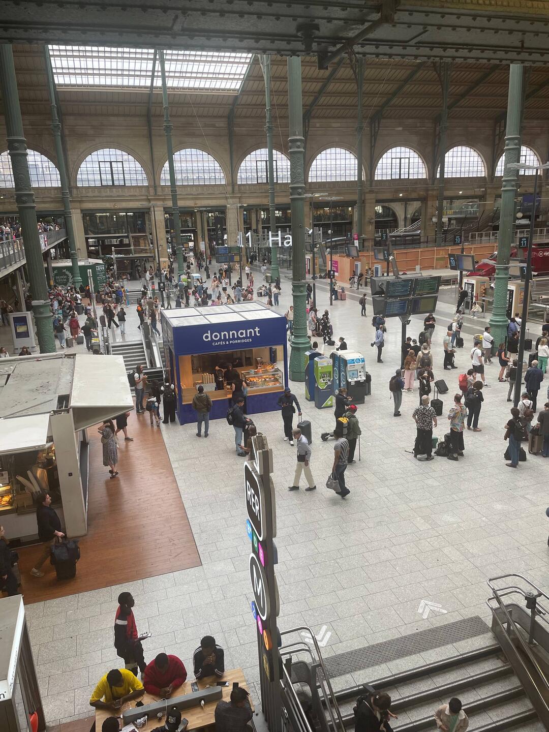 Train stations are incredible but terrifying