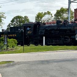 This locomotive was my ride on the Valley, this day; here returning from another outing