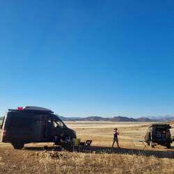 Übernachtungsplatz im Messumkrater