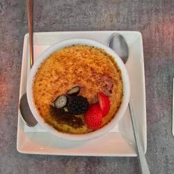 Bailey's Creme brule zum Nachtisch