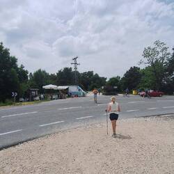 A roadside rest stop...very welcomed!!