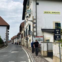 Hemingway stayed at this still operating Albergue