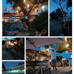 Der Campingplatz am Abend