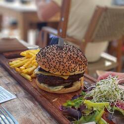 Und die Burger waren lecker