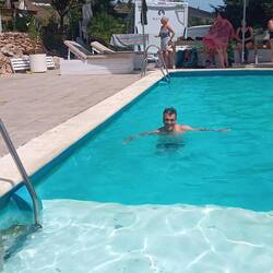 Den Pool haben wir natürlich auch genutzt